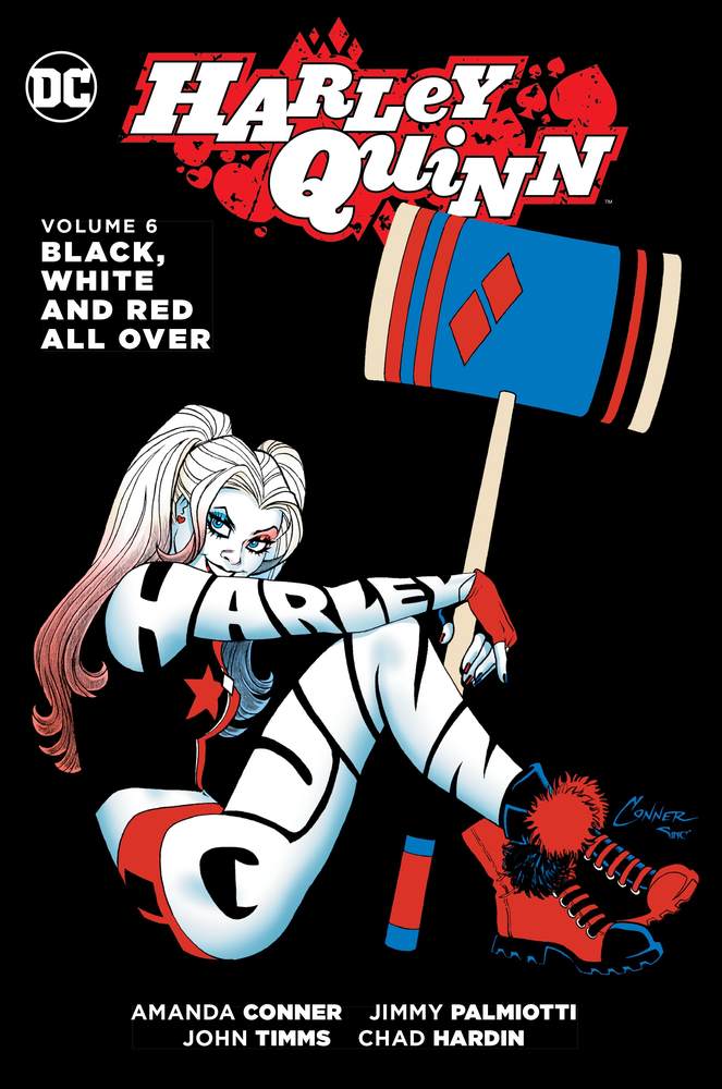 Harley Quinn Vol. 6: Black, White and Red All Over book cover