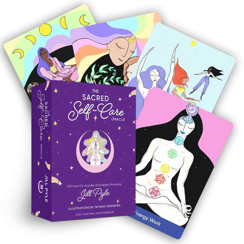 Sacred Self-Care Oracle book cover