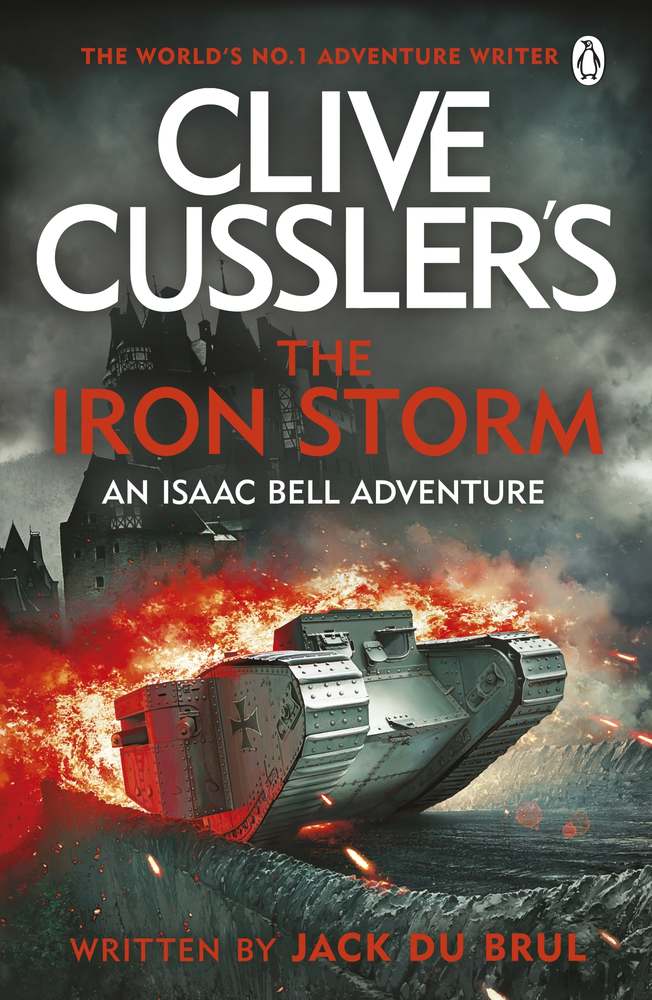 Clive Cussler's The Iron Storm book cover