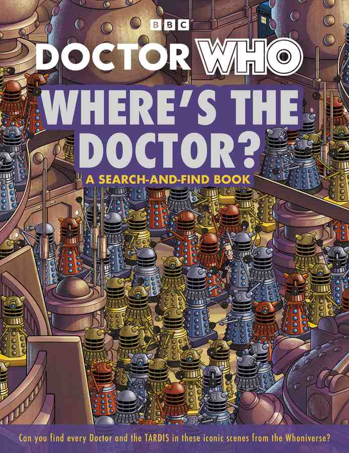 Doctor Who: Where's the Doctor? book cover