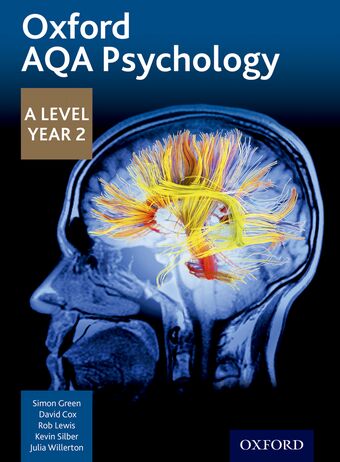 Oxford AQA Psychology A Level Year 2 book cover