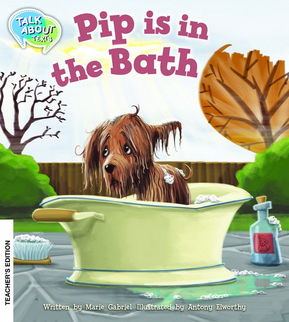 MSEA Pip is in the Bath Teacher's Edition cover