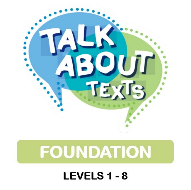 MSEA Talk About Texts Foundation (Levels 1-8) Teacher Guide cover