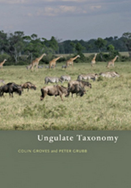Ungulate Taxonomy cover