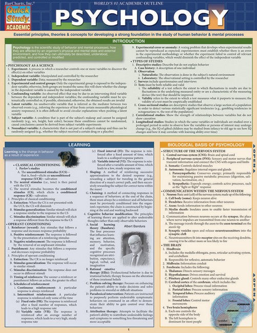 Psychology cover