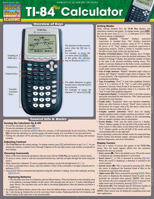 TI-83 Plus Calculator cover
