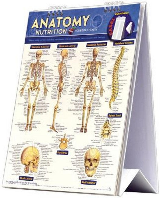 Anatomy & Nutrition for Body & Health Easel Book cover