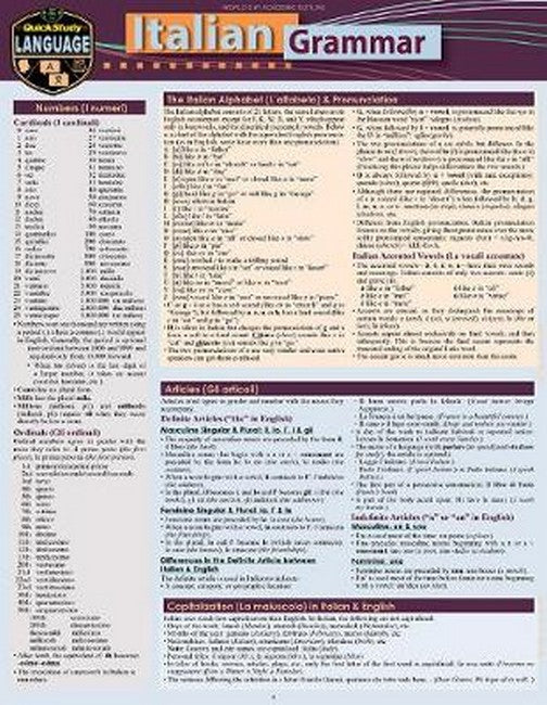 Italian Grammar cover