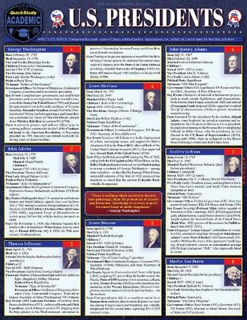 U.S. Presidents cover