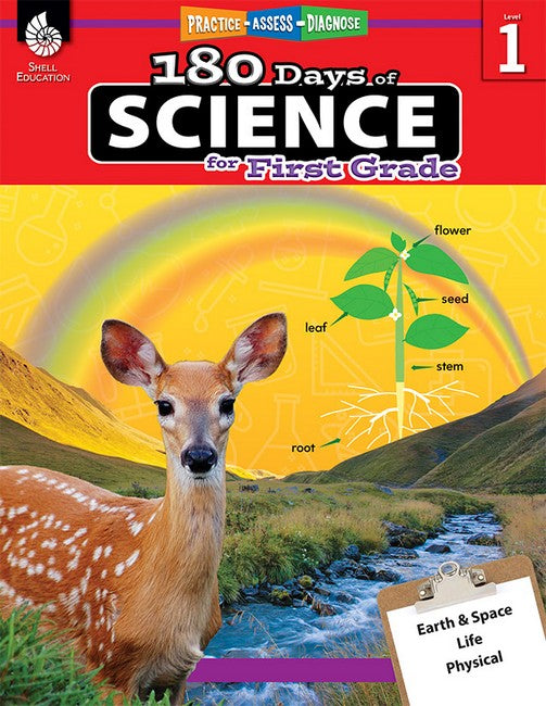 180 Days: Science for First Grade cover