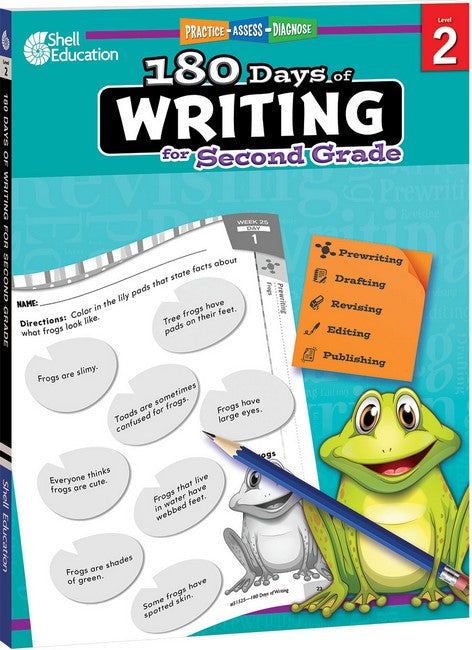 180 Days: Writing for Second Grade cover