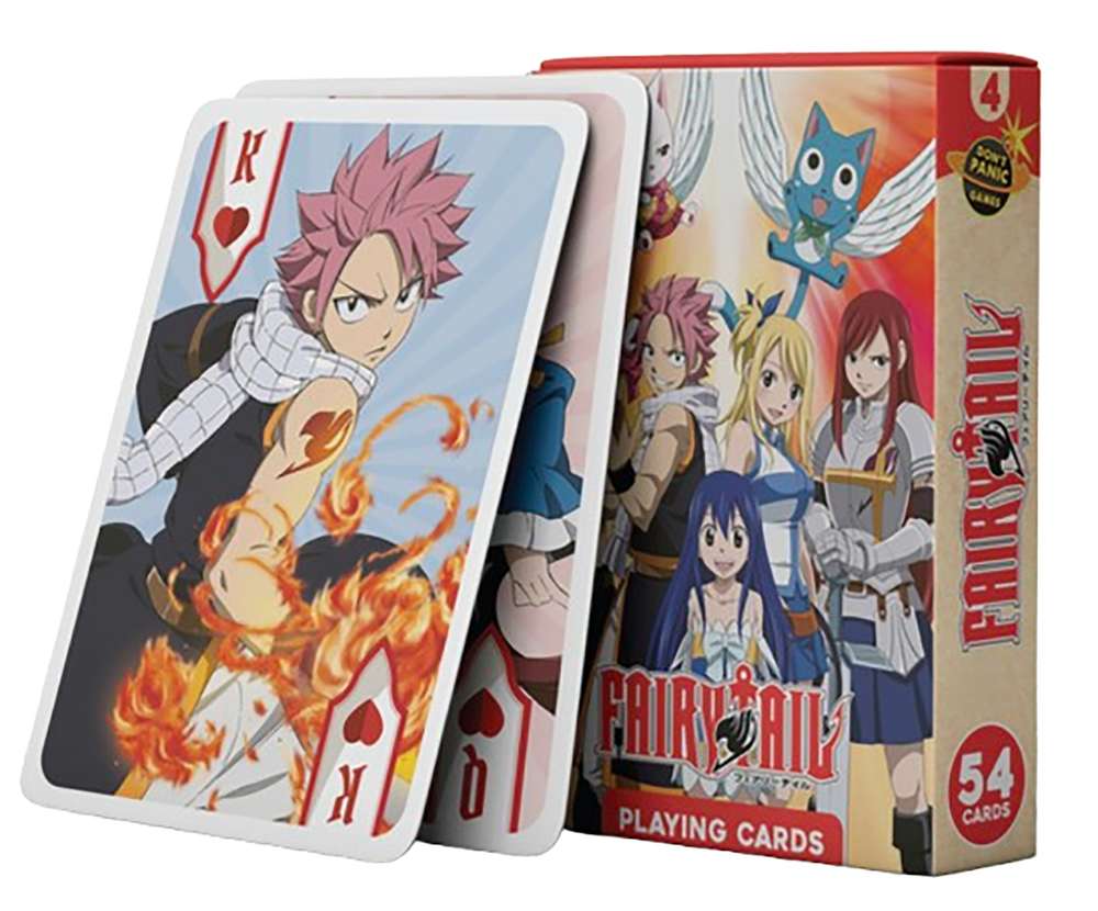 Fairy Tail - Playing cards book cover