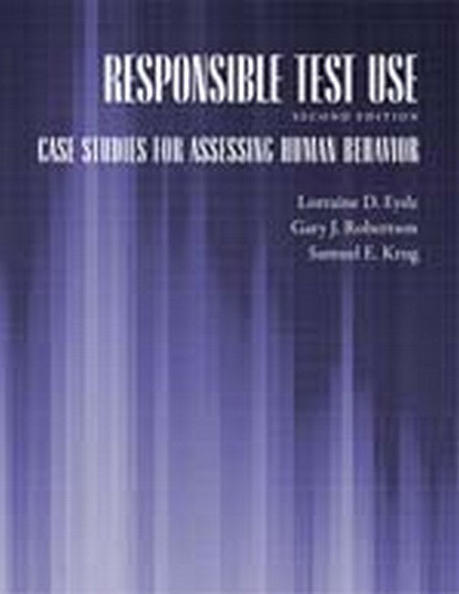 Responsible Test Use cover