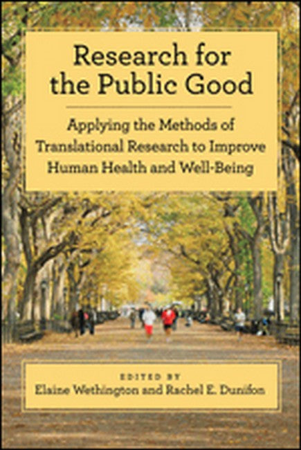 Research for the Public Good cover
