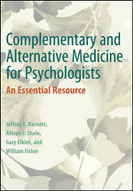 Complementary and Alternative Medicine for Psychologists cover