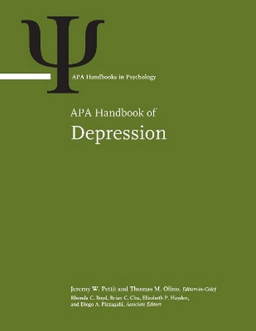 APA Handbook of Depression cover