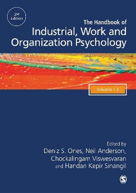 The SAGE Handbook of Industrial, Work & Organizational Psychology, 3v cover