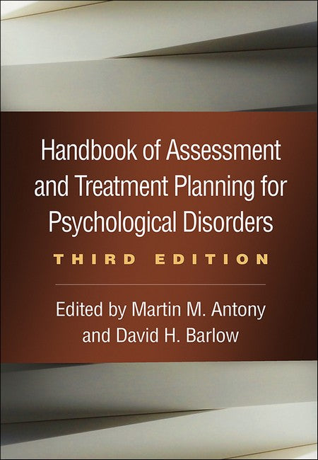 Handbook of Assessment and Treatment Planning for Psychological Disorders, cover