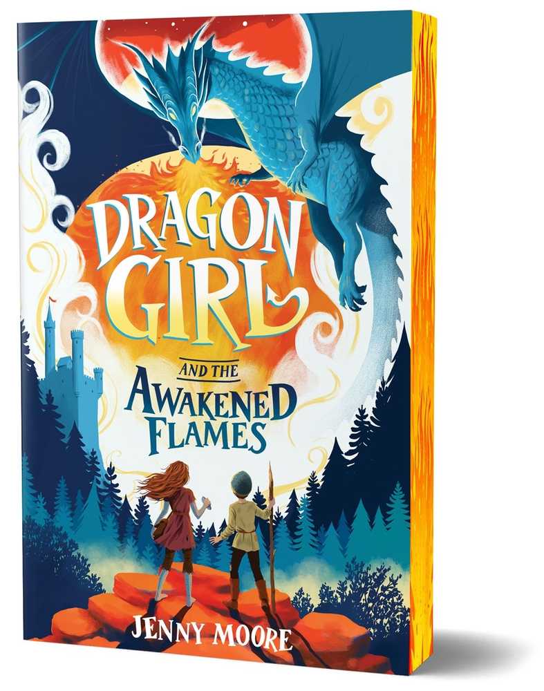 Dragon Girl and the Awakened Flames book cover