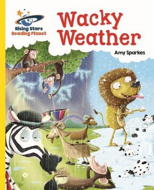 Reading Planet - Wacky Weather - Yellow: Galaxy cover