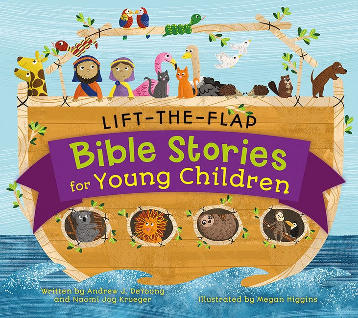 Lift-The-Flap Surprise Bible Stories cover