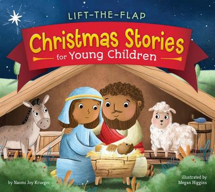 Lift-the-Flap Christmas Stories for Young Children cover