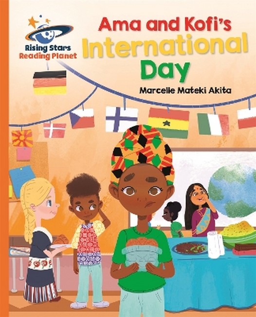 Reading Planet - Ama and Kofi's International Day - Orange: Galaxy cover