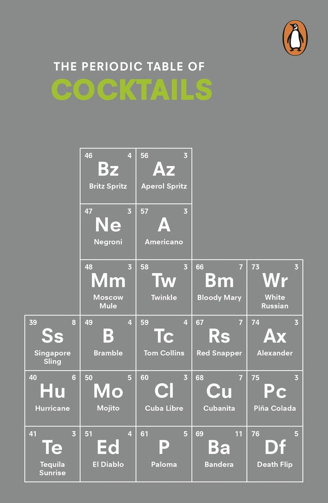 The Periodic Table of COCKTAILS book cover