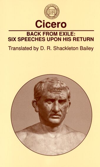 Back From Exile: Six Speeches Upon His Return book cover