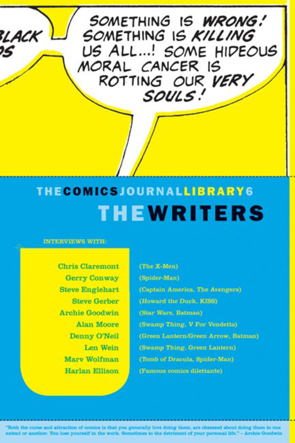 The Comics Journal cover