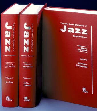 New Grove Dictionary of Jazz book cover