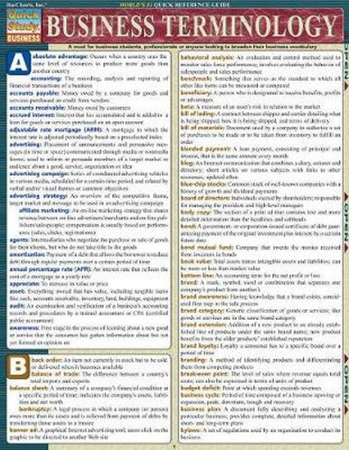 Business Terminology cover