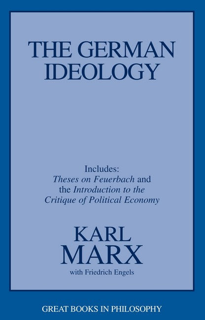 The German Ideology cover