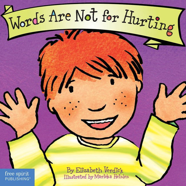Words Are Not for Hurting Board Book cover