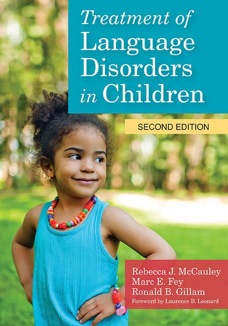 Treatment of Language Disorders in Children cover