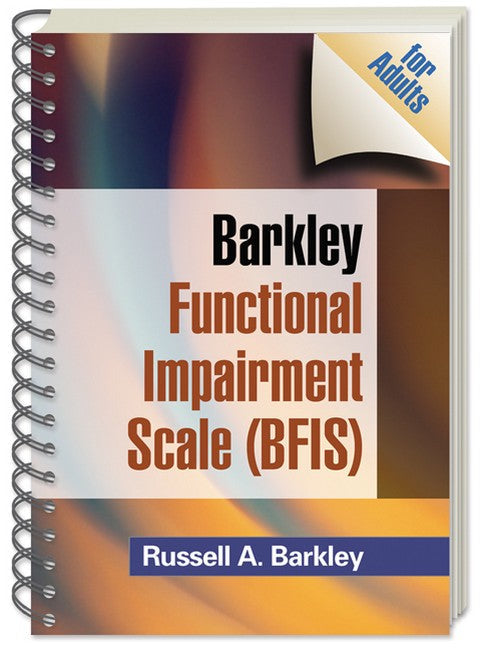Barkley Functional Impairment Scale (BFIS for Adults), (Wire-Bound Paperback) cover