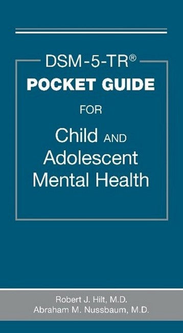 DSM-5-TR (R) Pocket Guide for Child and Adolescent Mental Health cover