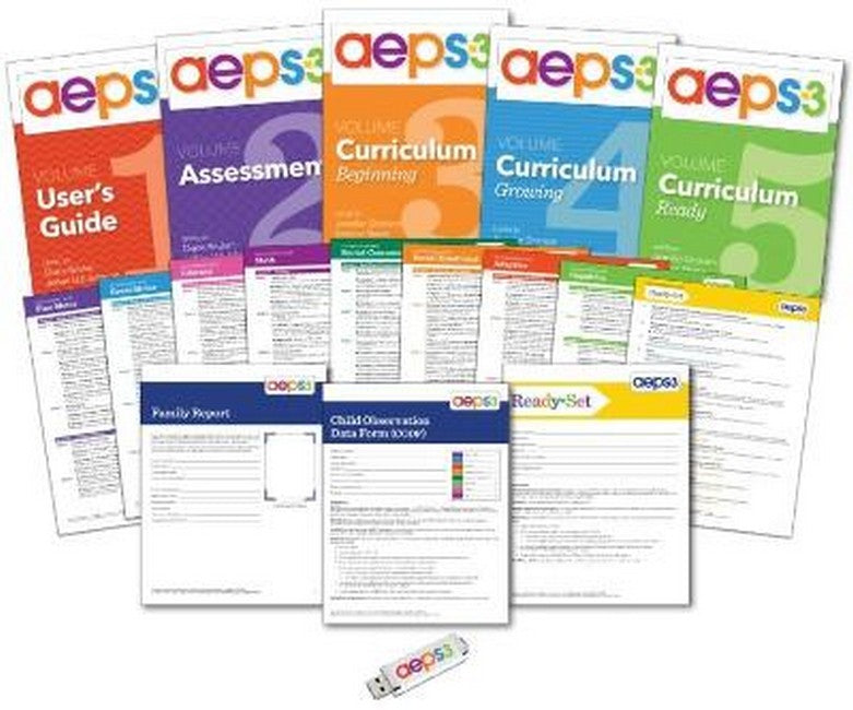 Assessment, Evaluation, and Programming System for Infants and Children (AEPS (R)-3) (English and Spanish Edition) cover