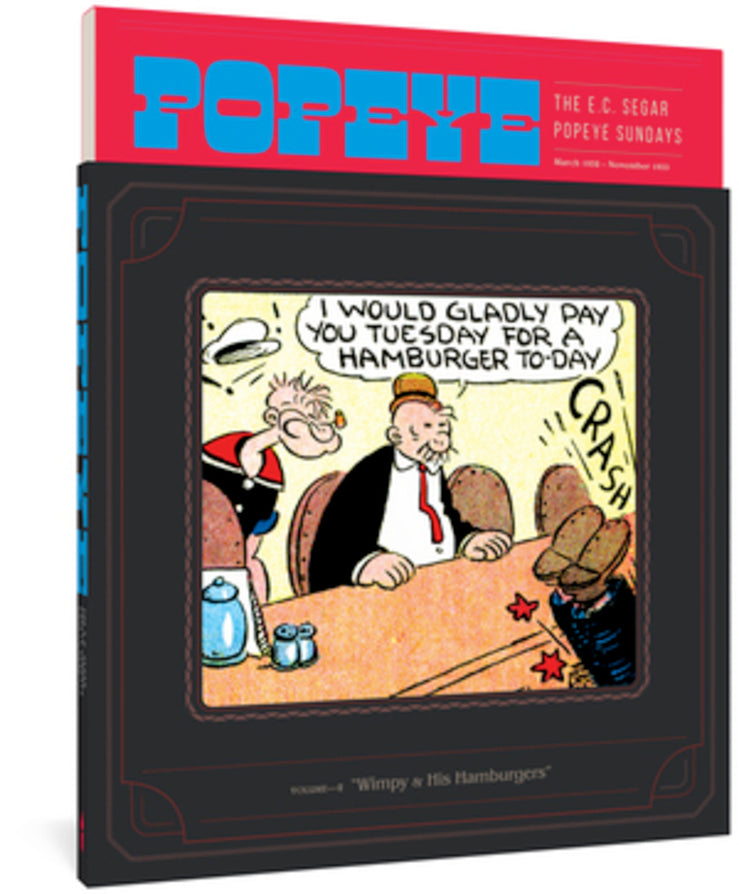 The E. C. Segar Popeye Sundays cover