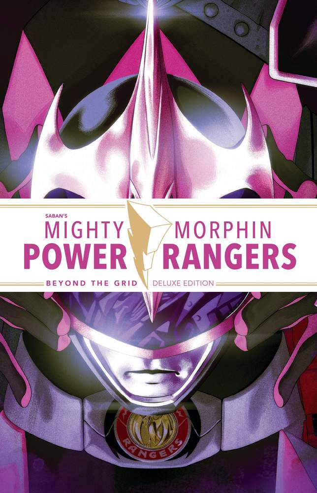 Mighty Morphin Power Rangers Beyond the Grid Deluxe Edition book cover