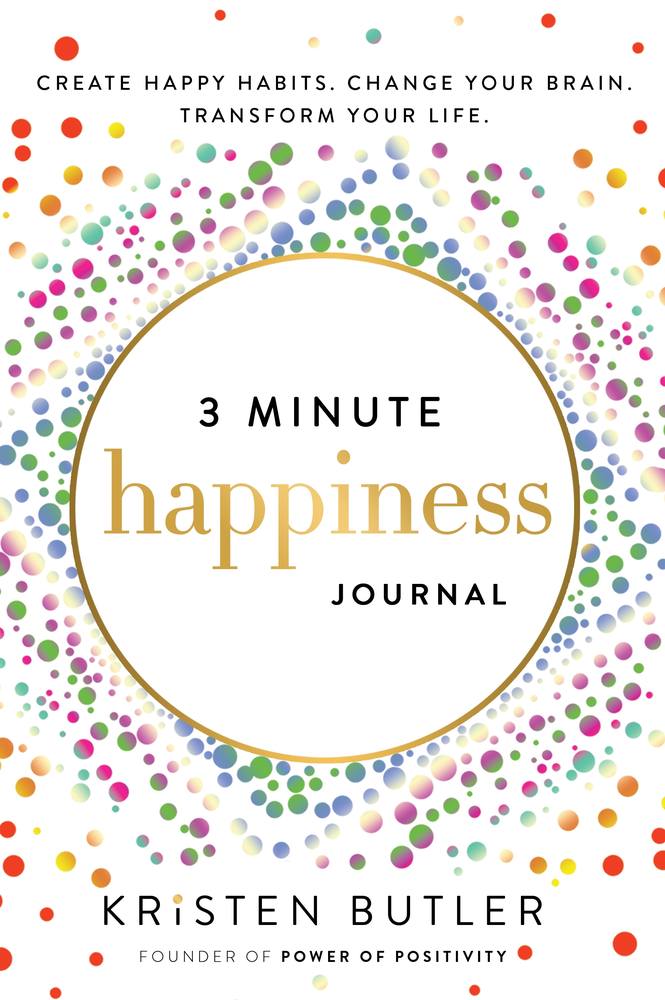 3 Minute Happiness Journal book cover