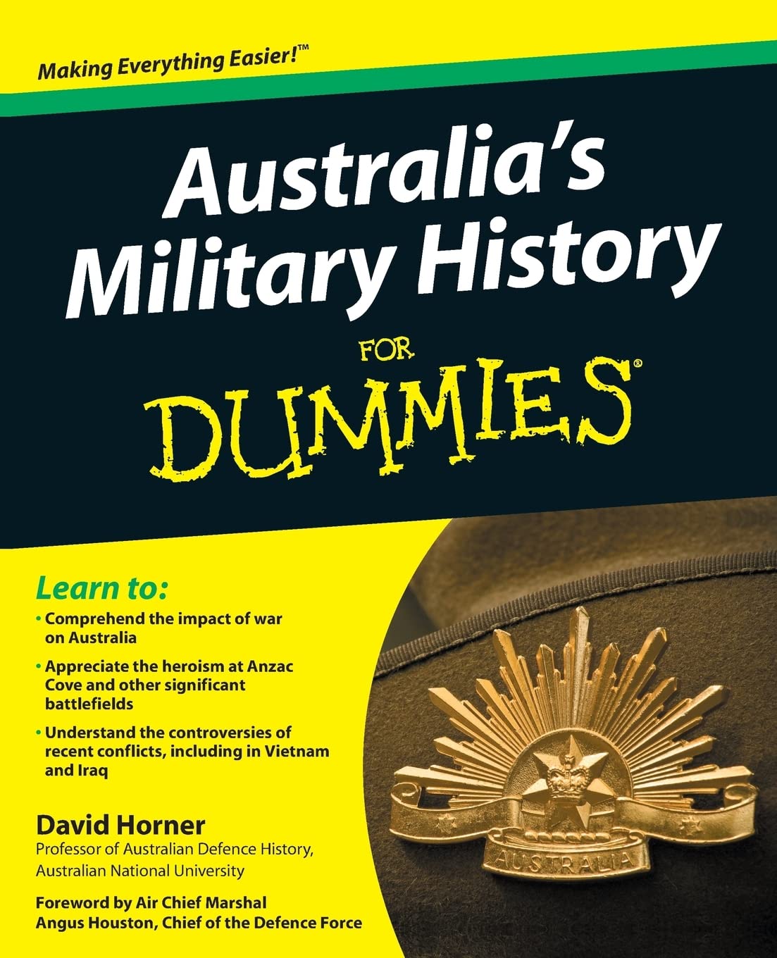 Australia's Military History For Dummies cover