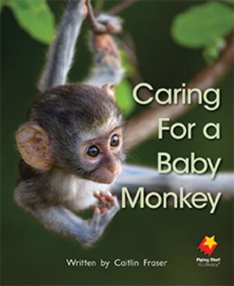 Caring For A Baby Monkey book cover