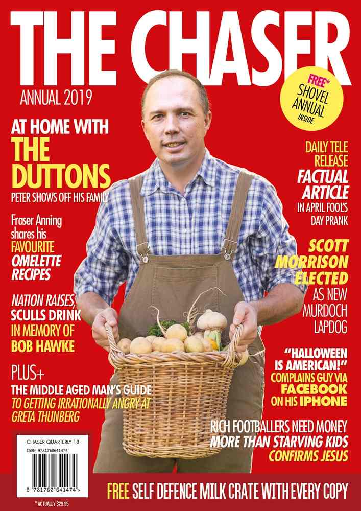 The Chaser Annual 2019 book cover