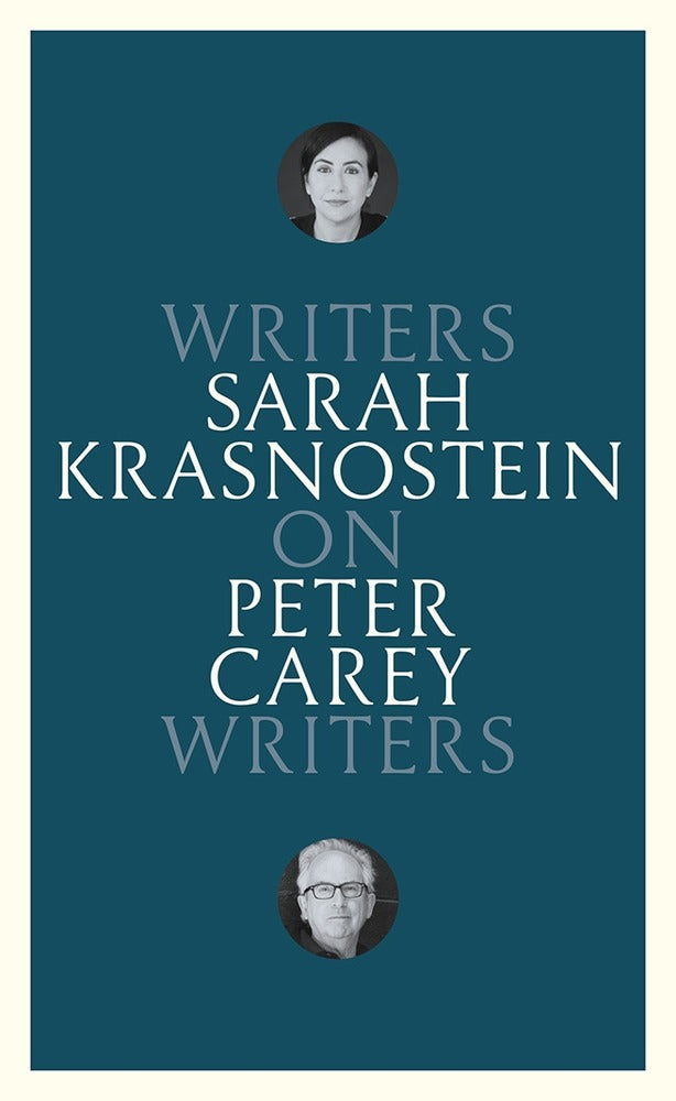 On Peter Carey book cover