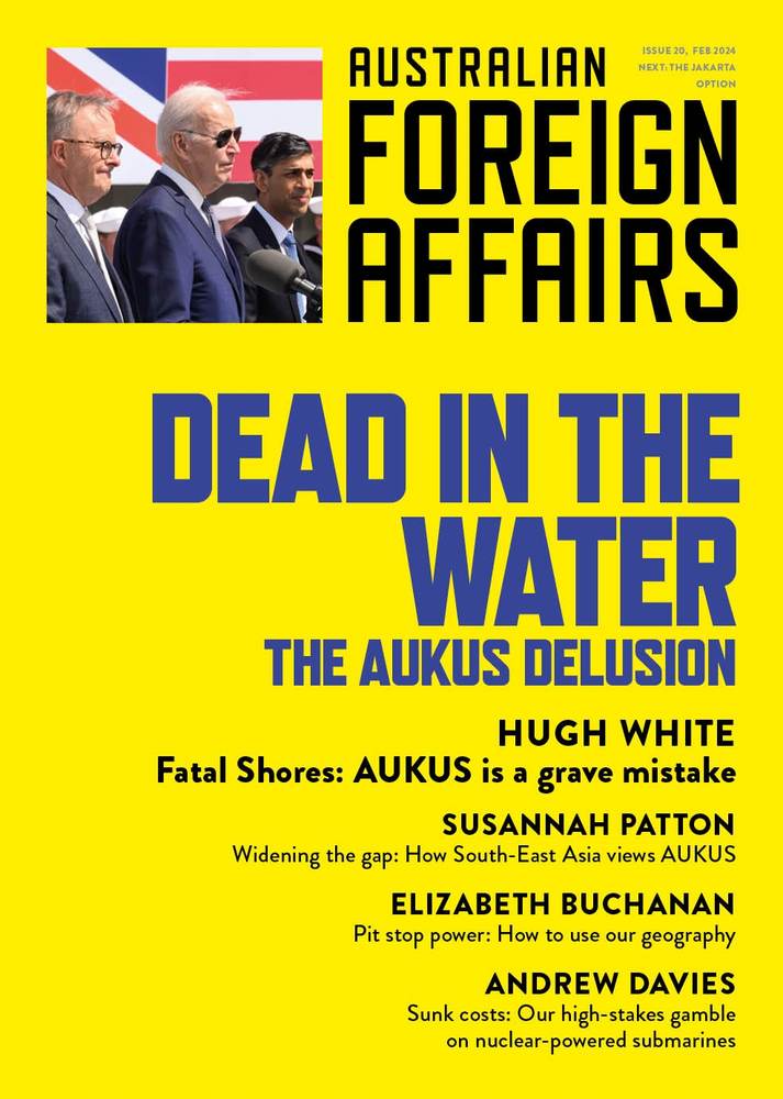 Dead in the Water: The AUKUS Delusion book cover