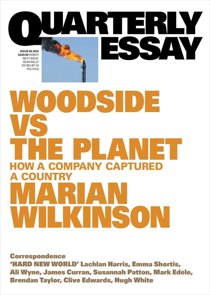 Woodside vs the Planet book cover