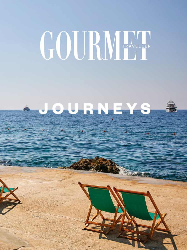 Gourmet Traveller Journeys book cover