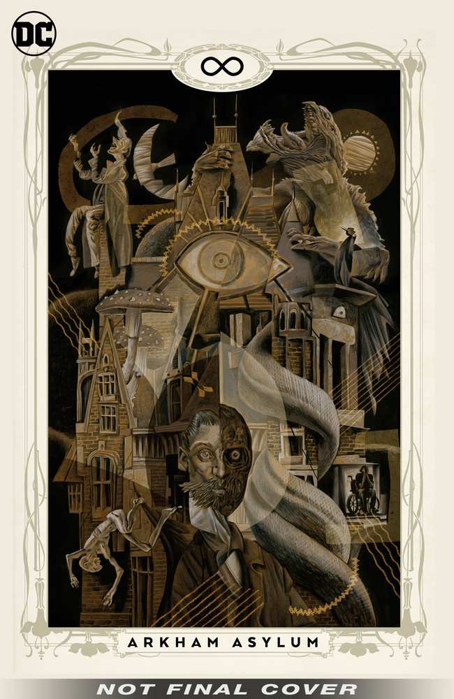 Batman: Arkham Asylum New Edition book cover