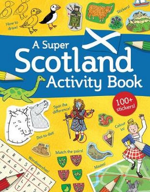 A Super Scotland Activity Book cover
